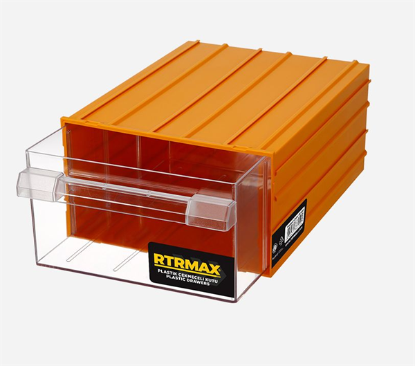 Rtrmax Plastik Çekmeceli Kutu Sarı RCK20Takım Çantaları