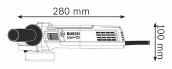 Bosch GWS 9-115 S Profesyonel Taşlama Makinesi