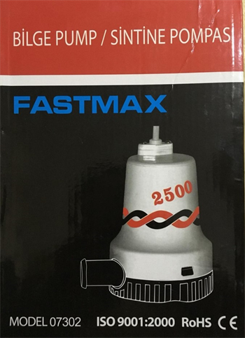 Fastmax Sintine Pompası 2500 24v WWB-07302